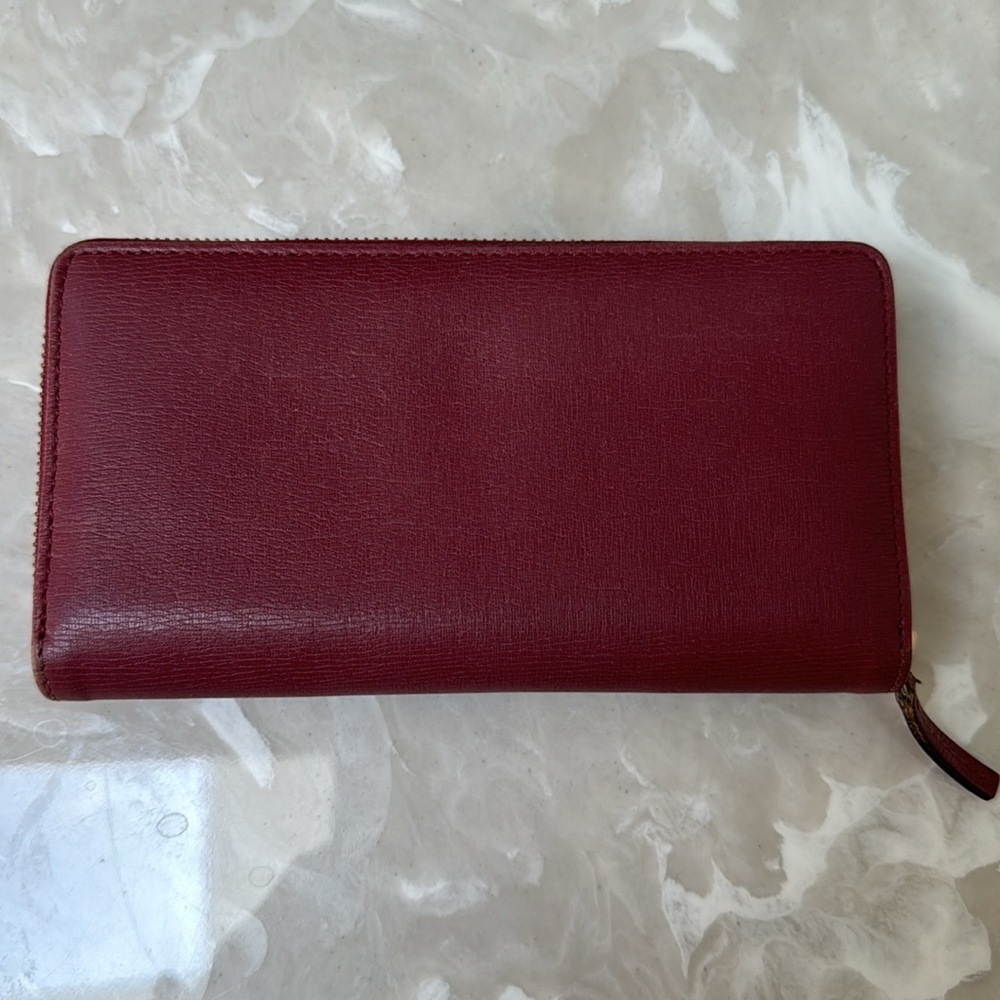 Authentic Gucci GG Mauve Zip Around Wallet - Picture 3 of 11